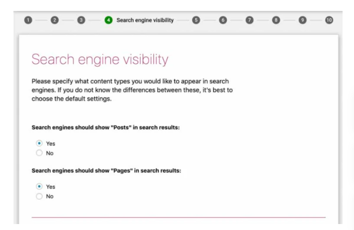 Search Engine Visibility