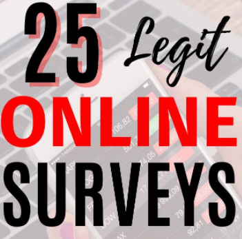 25 best legitimate online paid survey sites