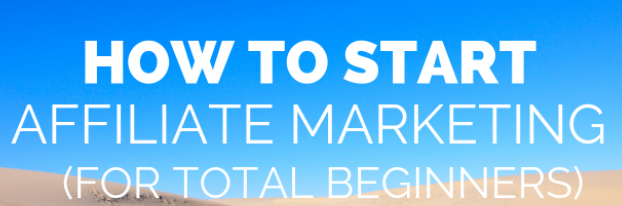 affiliate marketing as a beginner