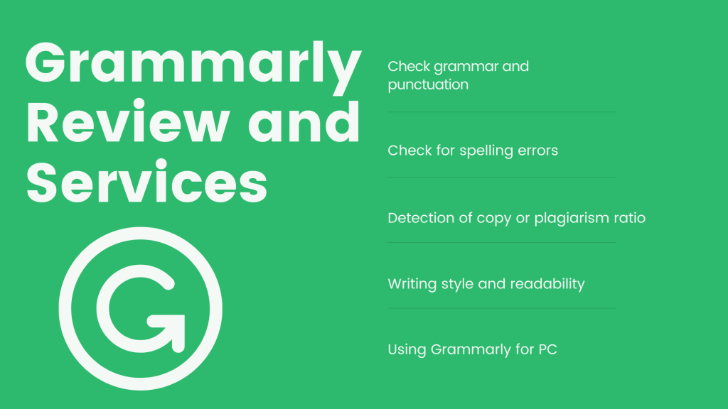Grammarly Review and Services