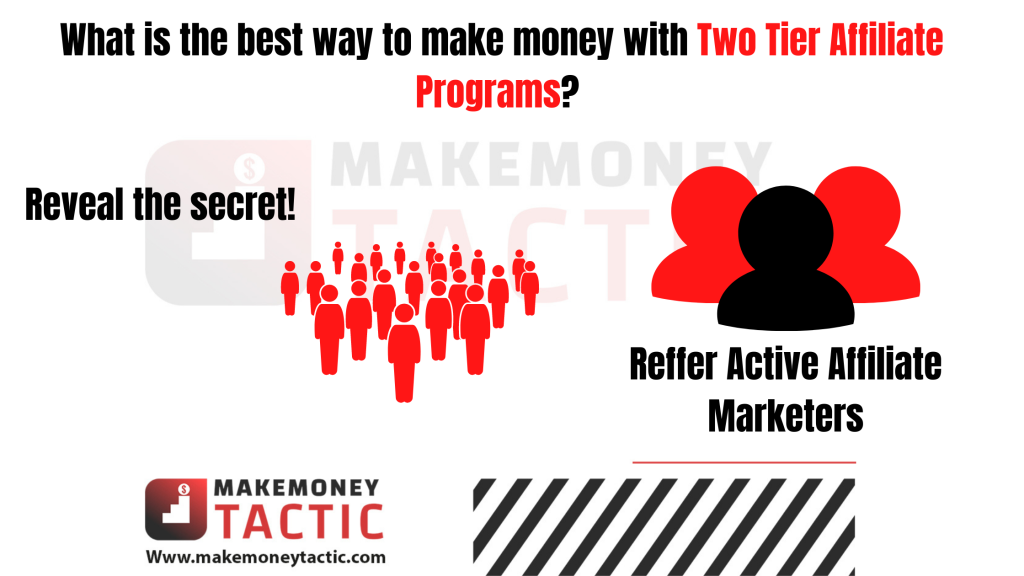 best way to make money with two tier affiliate programs