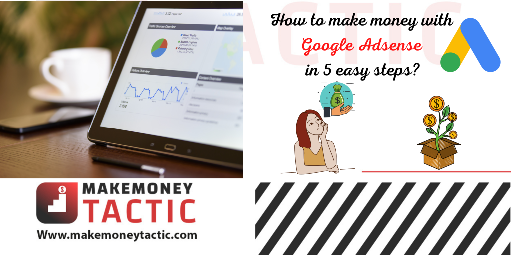 How to make‌ ‌money‌ ‌with Google Adsense in 5 easy steps?