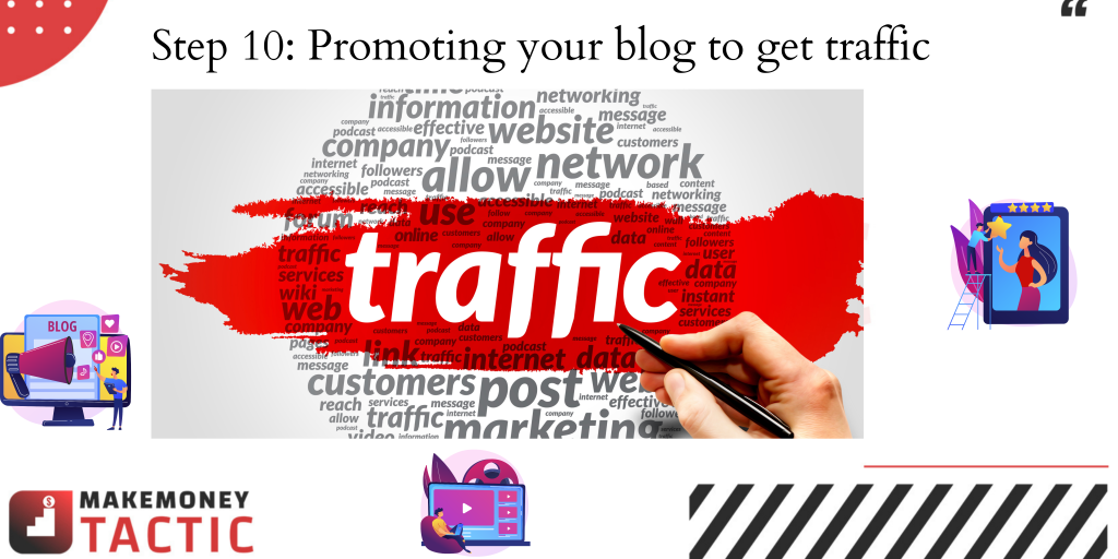 how to get traffic to my blog f