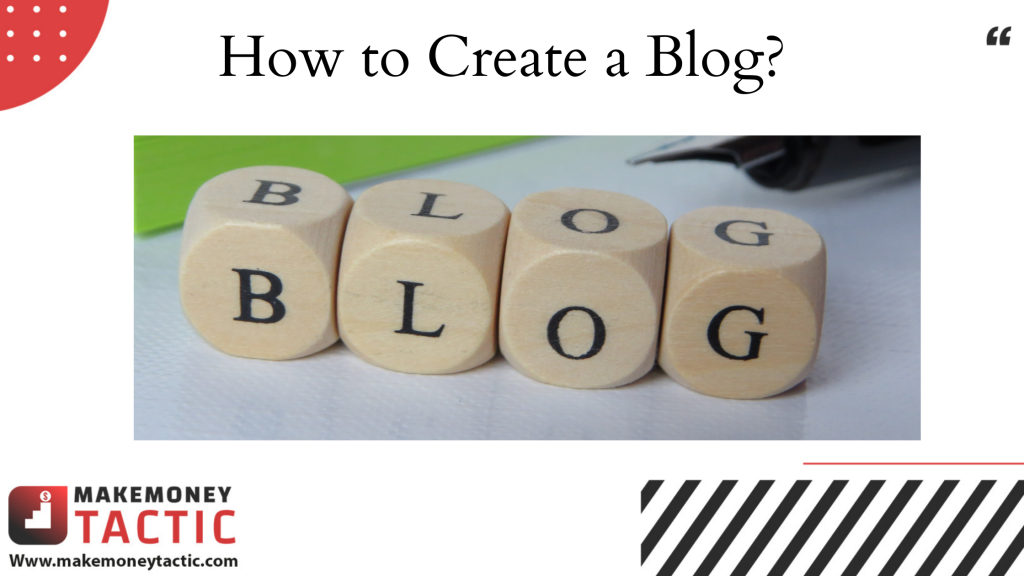 How to create a blog?