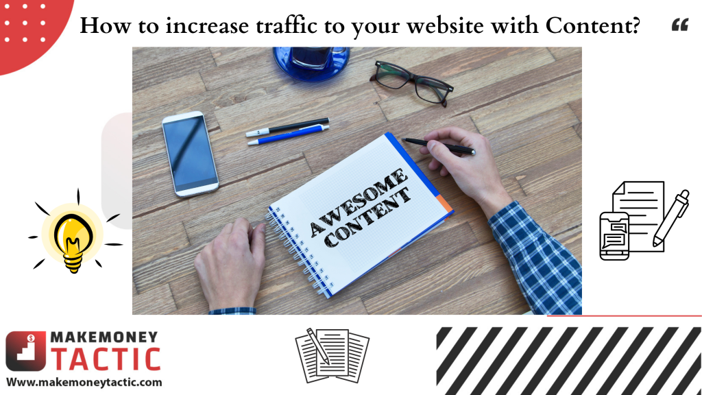How to drive traffic to your website with content