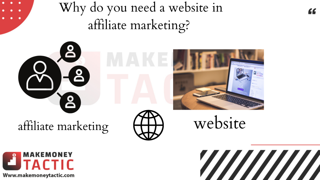 Why do you need a website in affiliate marketing? 