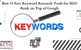 Best 15 Free Keyword Research Tools for SEO: Rank on Top of Google