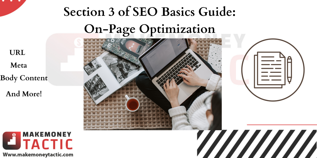 Section 3 of SEO Basics Guide: On-Page Optimization