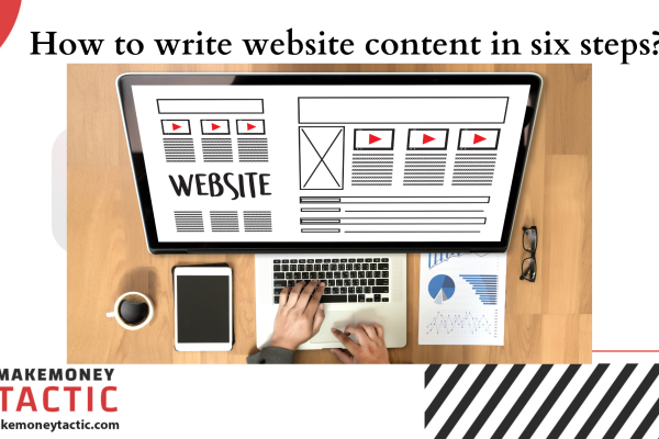 How to write website content in six steps?
