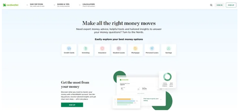 7 Content Marketing Examples: Nerdwallet