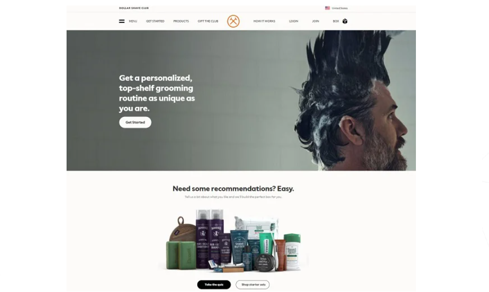 dollar shave club video - Content Marketing Examples