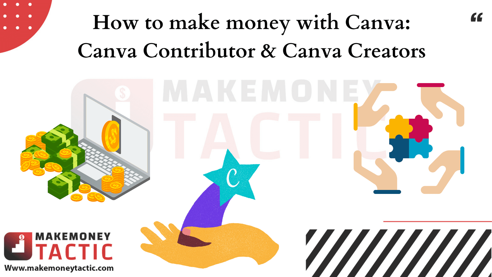 How to make money with Canva: Canva Contributor & Canva Creators