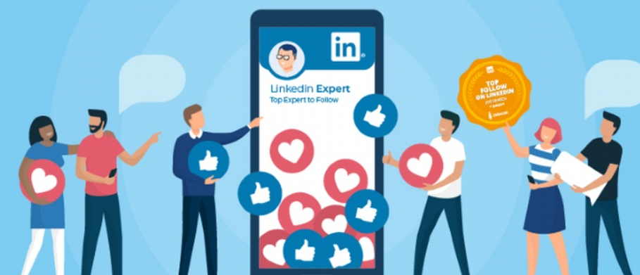 LinkedIn helps you manage your network.