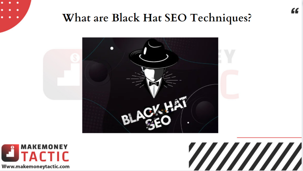 what are black hat SEO techniques