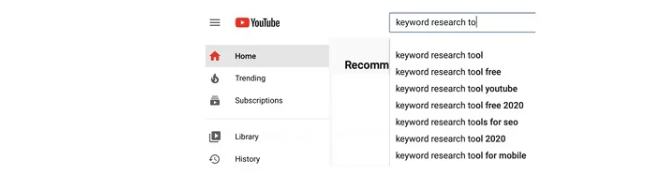 youtube Keyword research