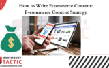 How to write ecommerce content: E-commerce content strategy