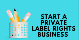 How to Start a Business by Selling PLR Products?
