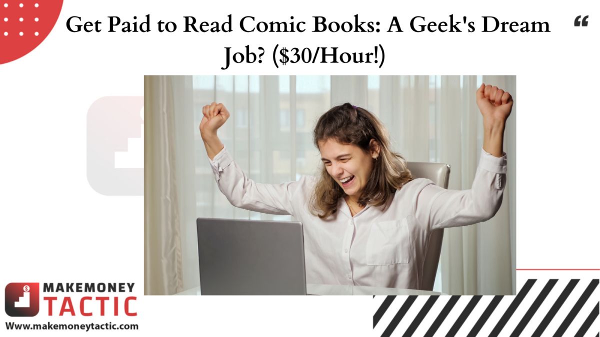 get paid to read comic books