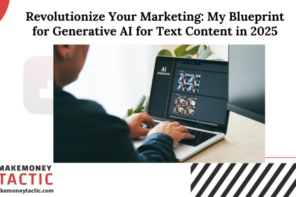 Revolutionize Your Marketing: My Blueprint for Generative AI for Text Content in 2025